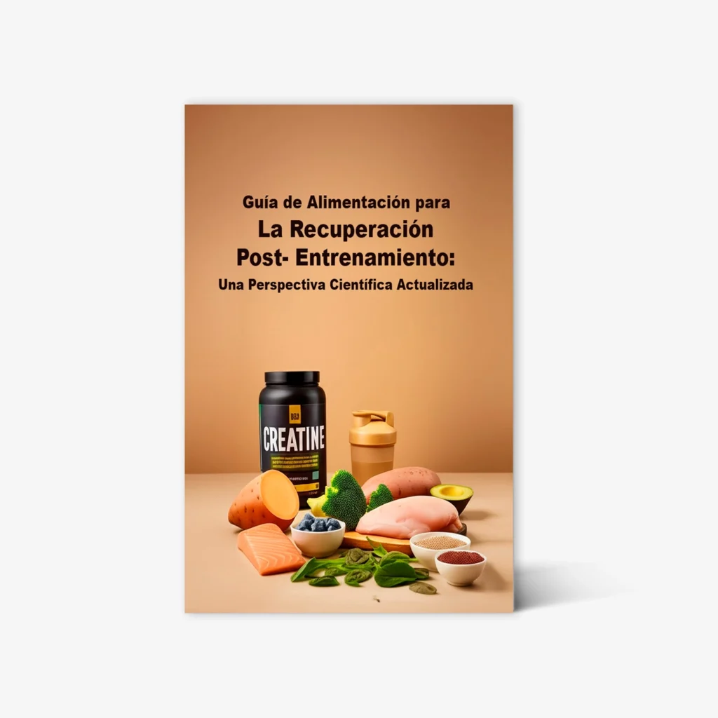 Portada de la Guía de Nutrición Post-Entrenamiento de Owl Code, con enfoque en la recuperación muscular.